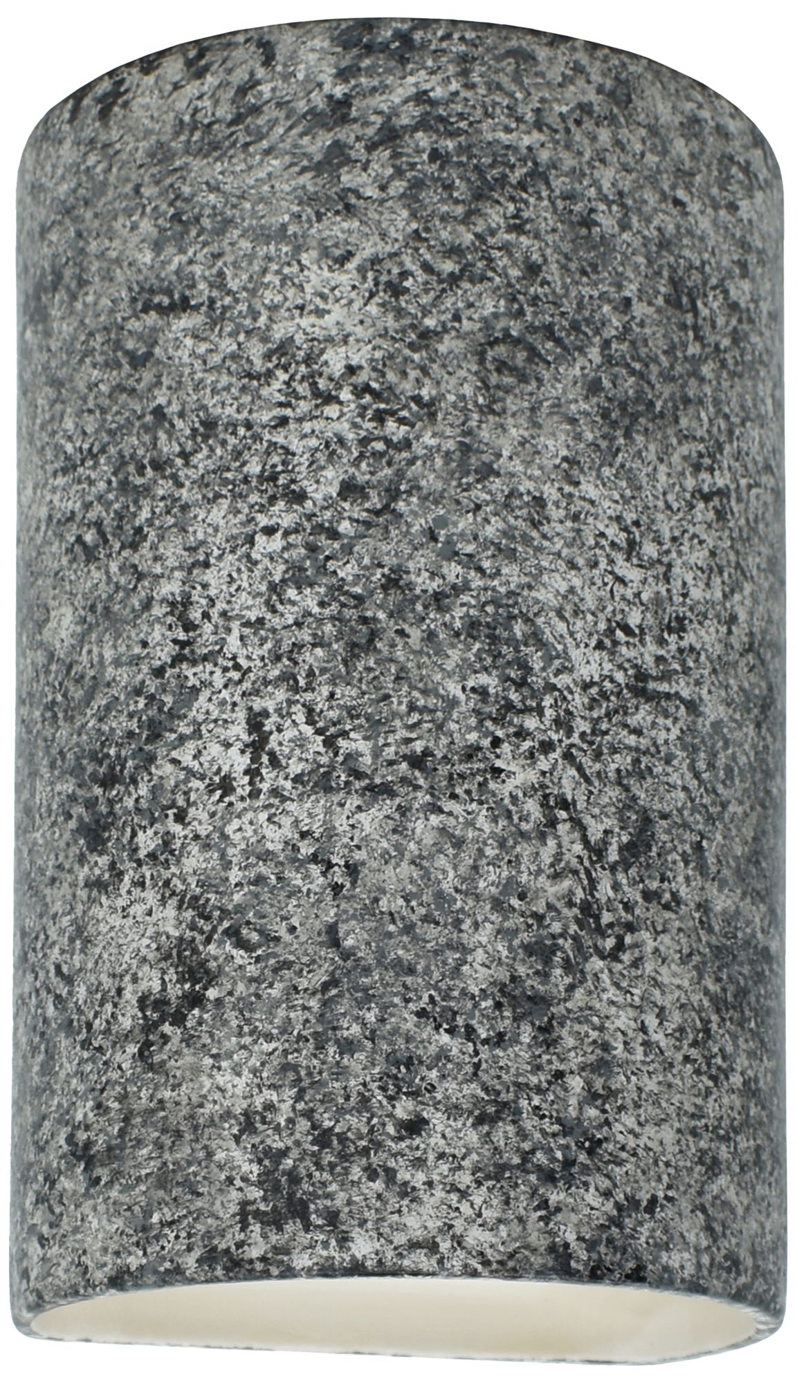 12.5" Ceramic Cylinder Granite LED Sconce