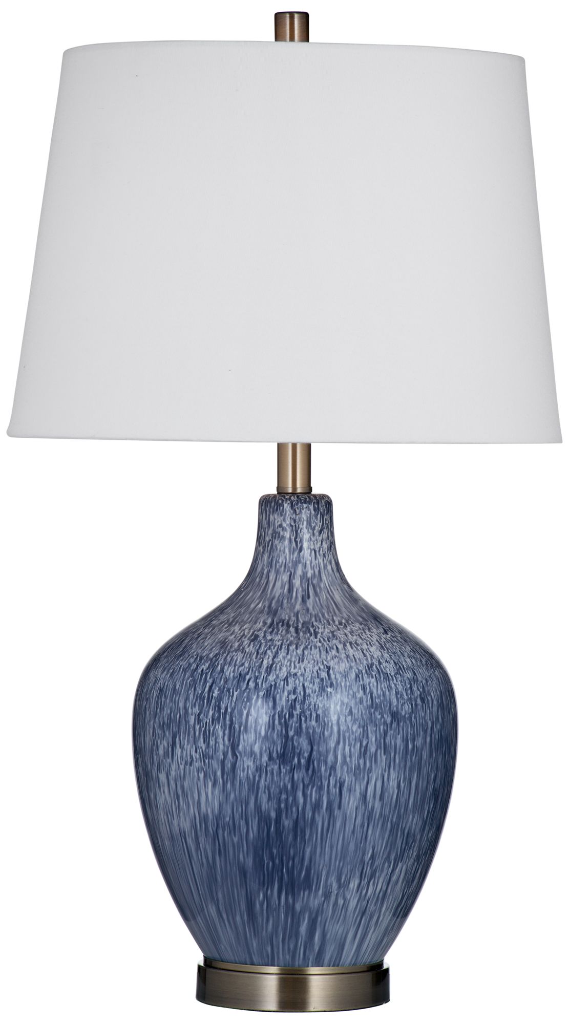 Montego 28" Coastal Styled Blue Table Lamp