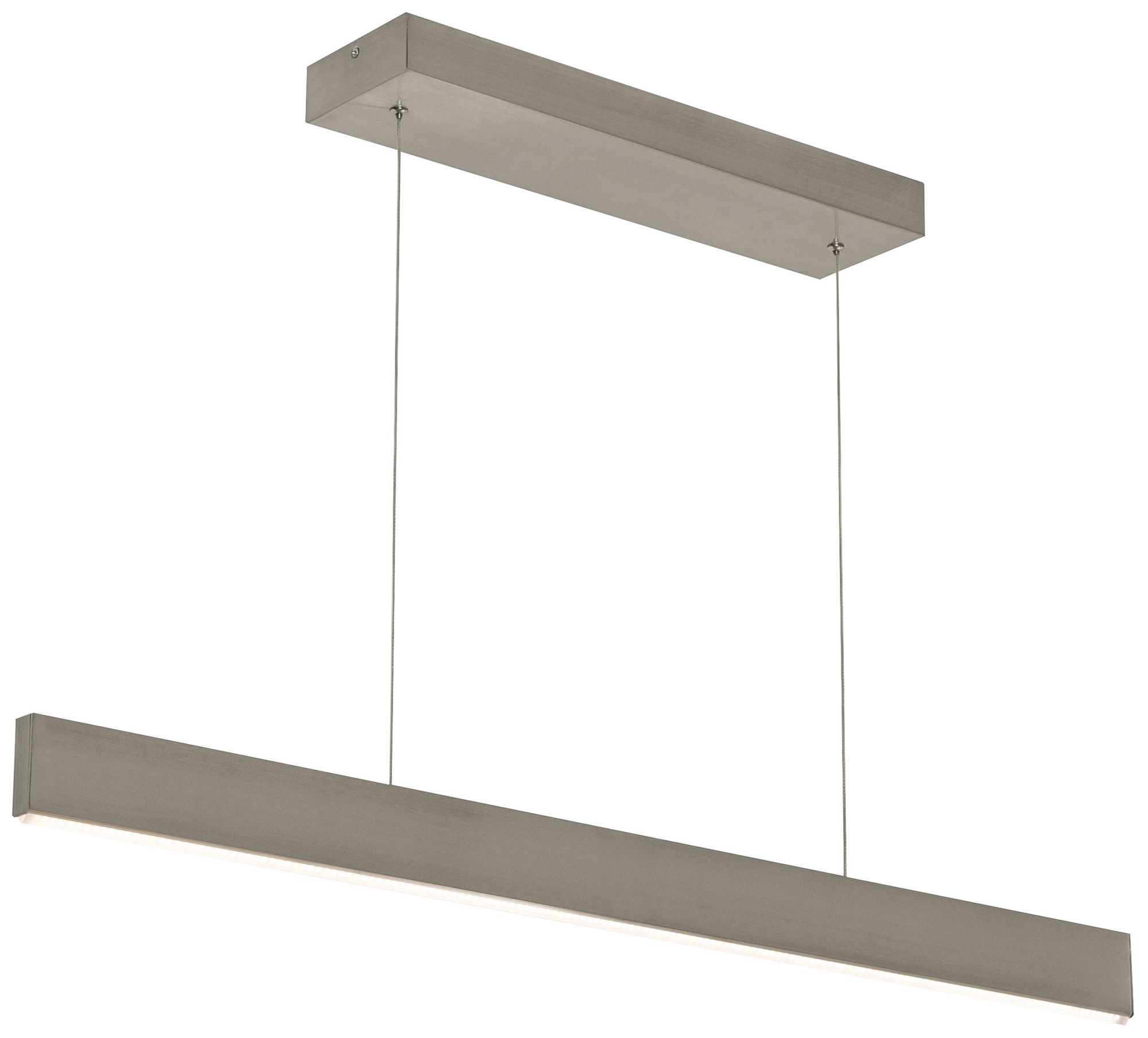 Stealth 36" Satin Nickel LED Pendant