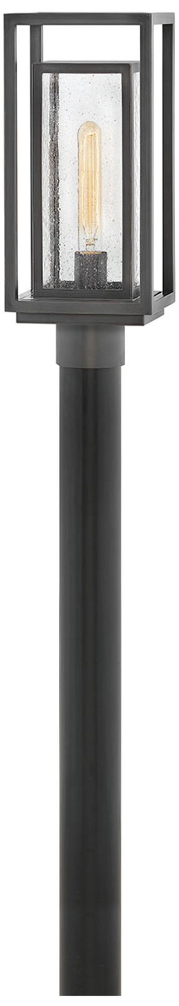 Republic 17" High Oil Rubbed Bronze 12V Outdoor Post Light