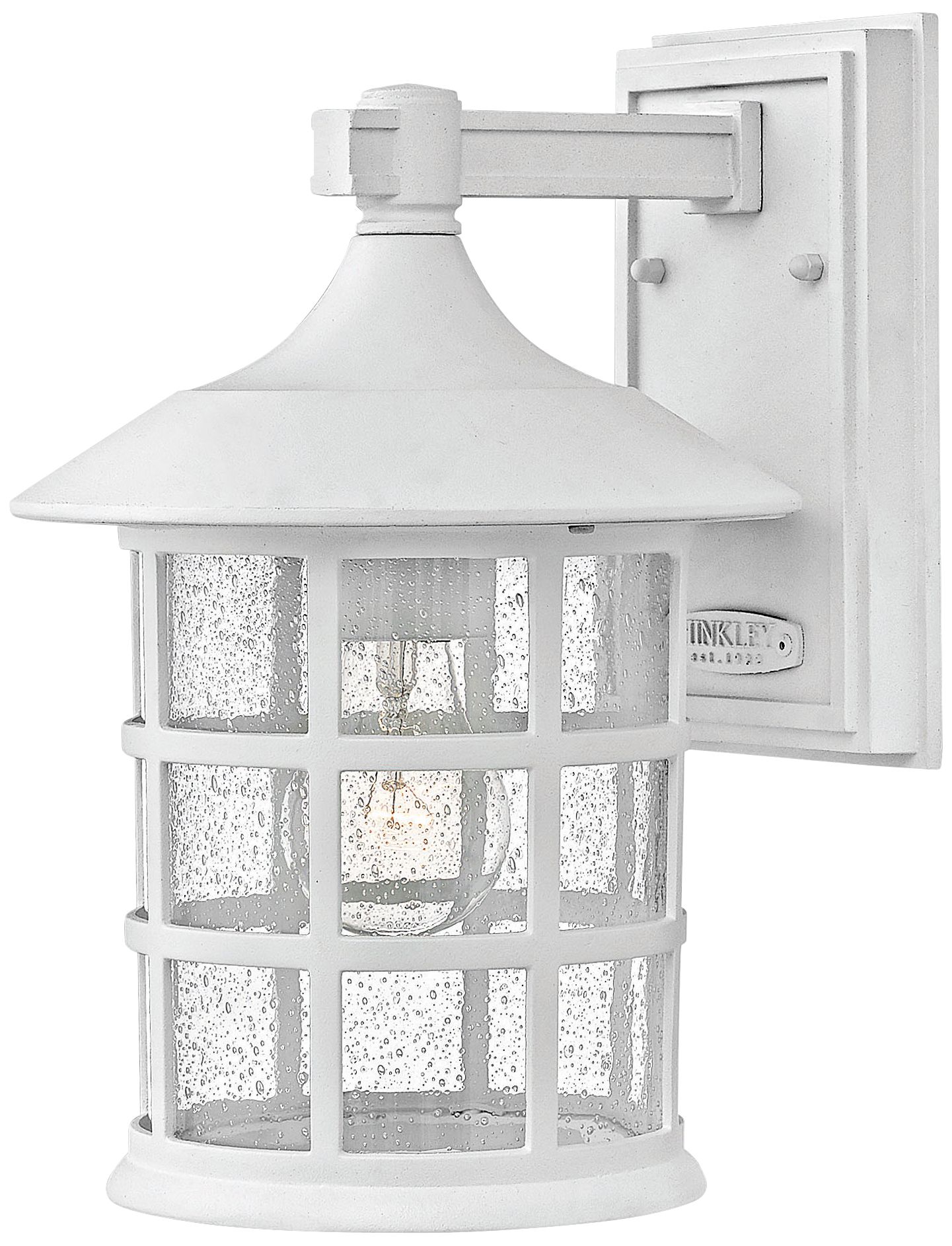 Hinkley Freeport 12 1/4"H Classic White Outdoor Wall Light