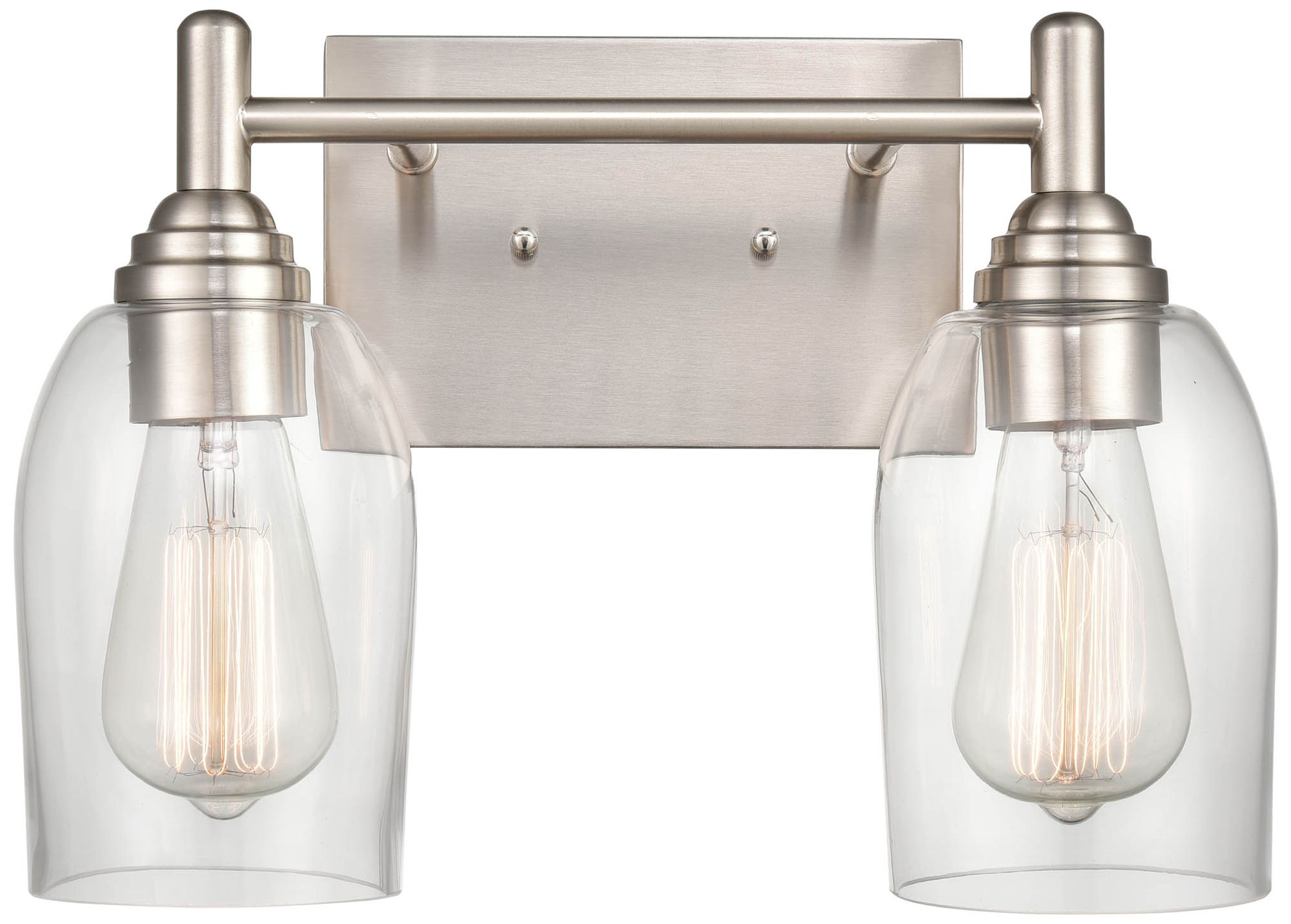 Millennium Lighting Arlett 2 Light Vanity Fixture in Brushed Nickel