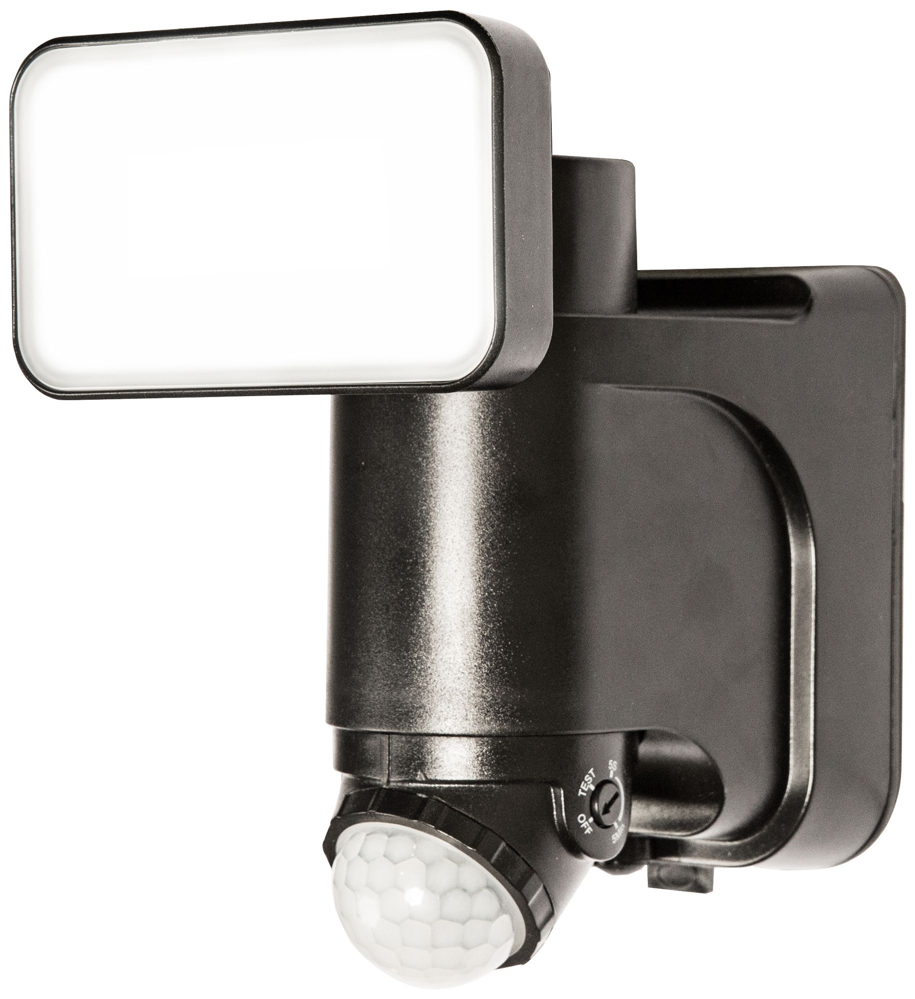 Black 300 Lumen Motion-Activated Solar LED Security Light