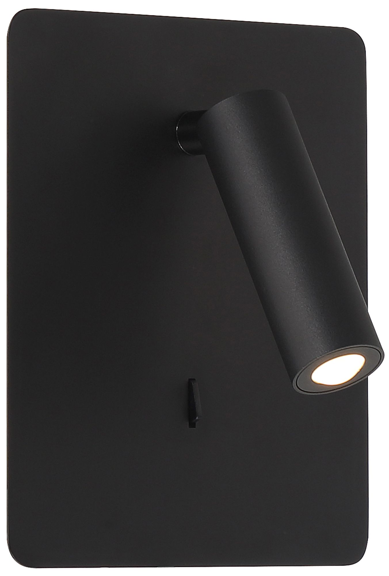 Villa 6.25" Matte Black LED Reading Light