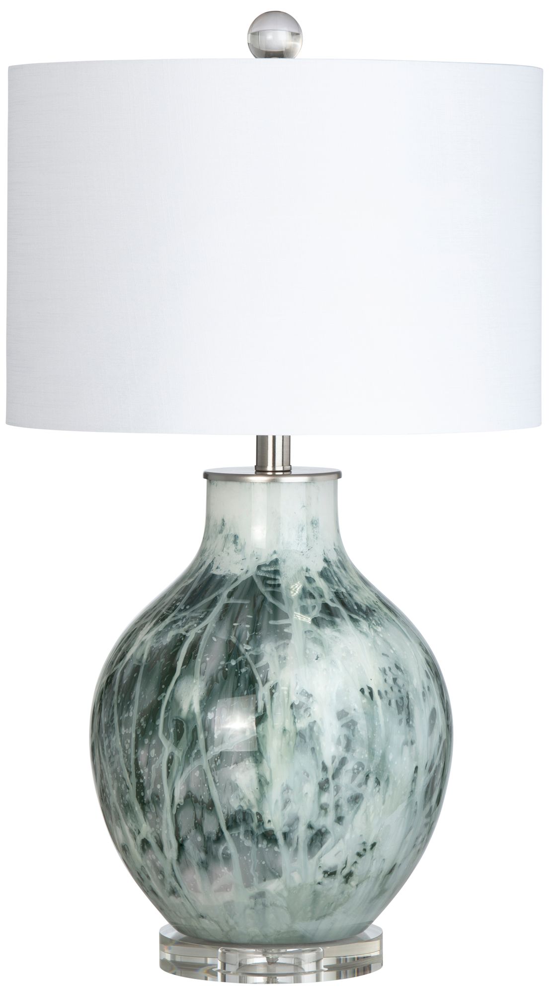 Crestview Collection Gwen Glass Table Lamp