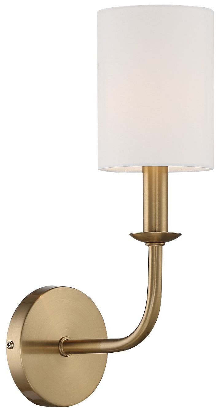 Bailey 1 Light Aged Brass Wall Mount