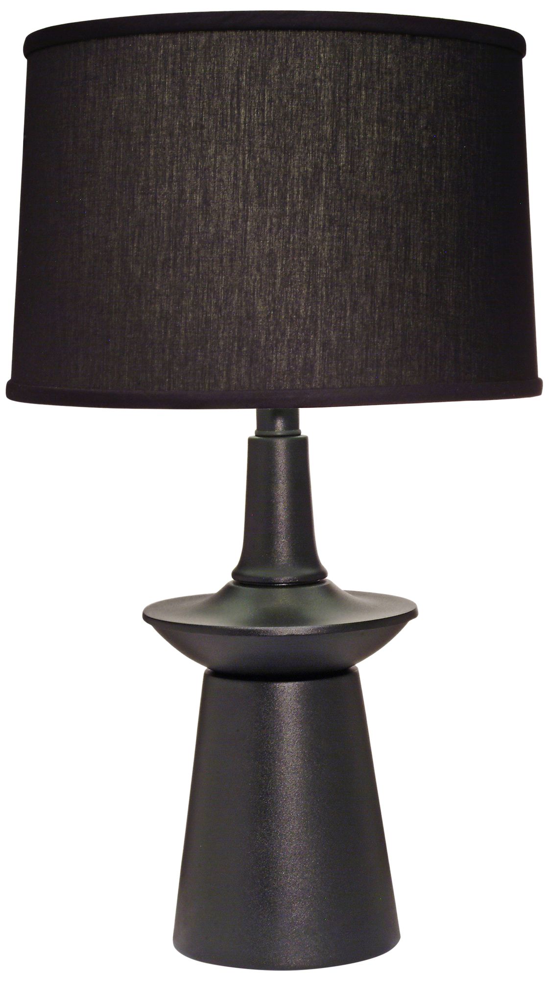 Stiffel Carson Converse Black Texture Table Lamp