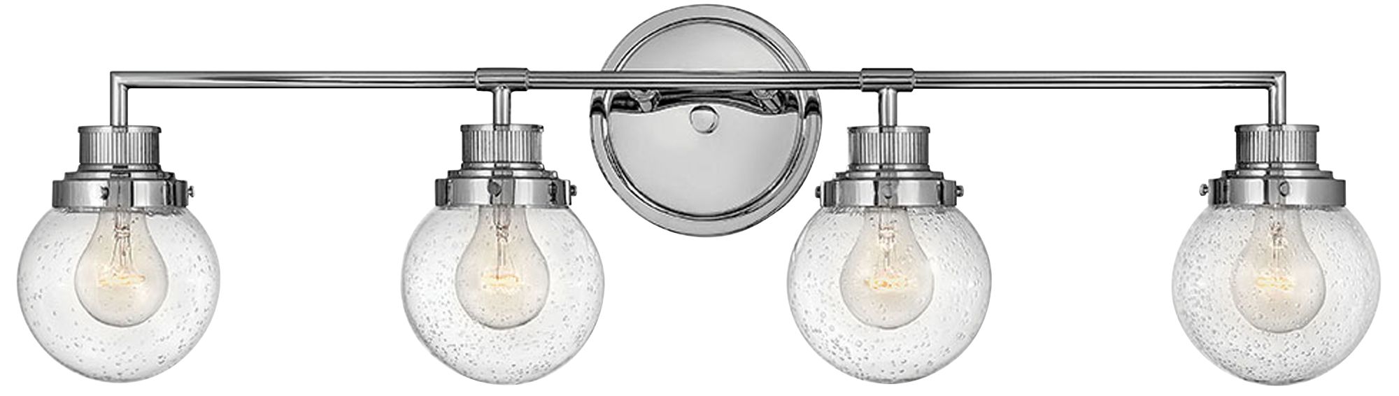 Poppy 33 1/4" Wide Chrome Bath Light by Hinkley Lighting