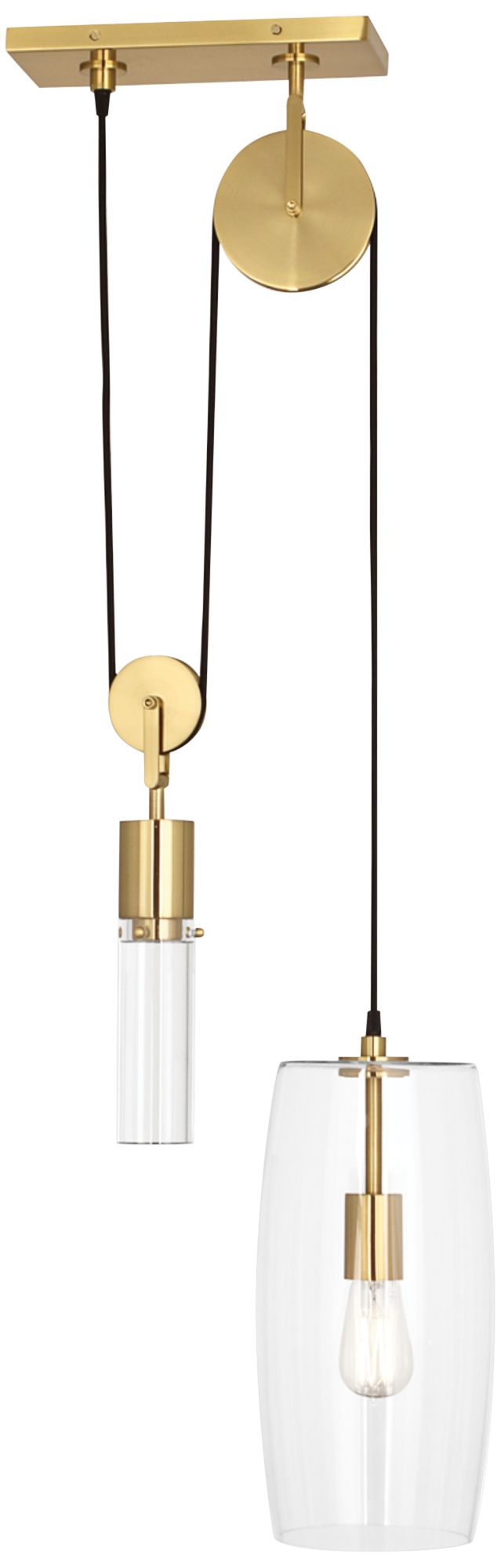 Robert Abbey Gravity 14 1/4" Wide Modern Brass Pendant Light