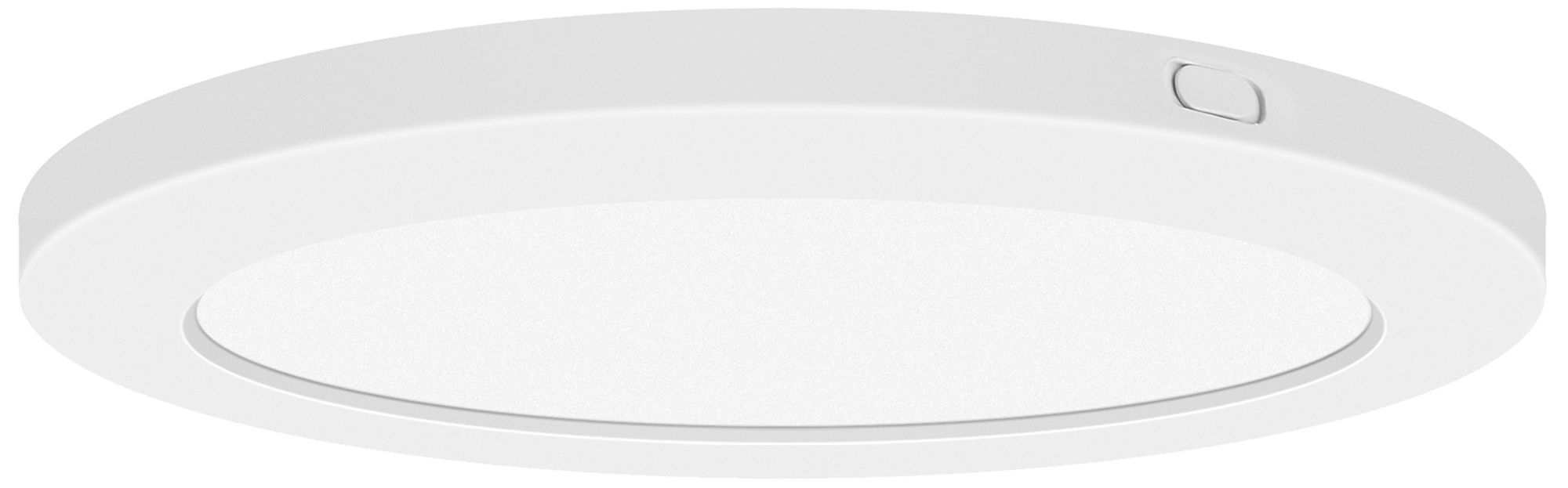 ModPLUS - Round LED Flush Mount - 12" - 120V - White Finish