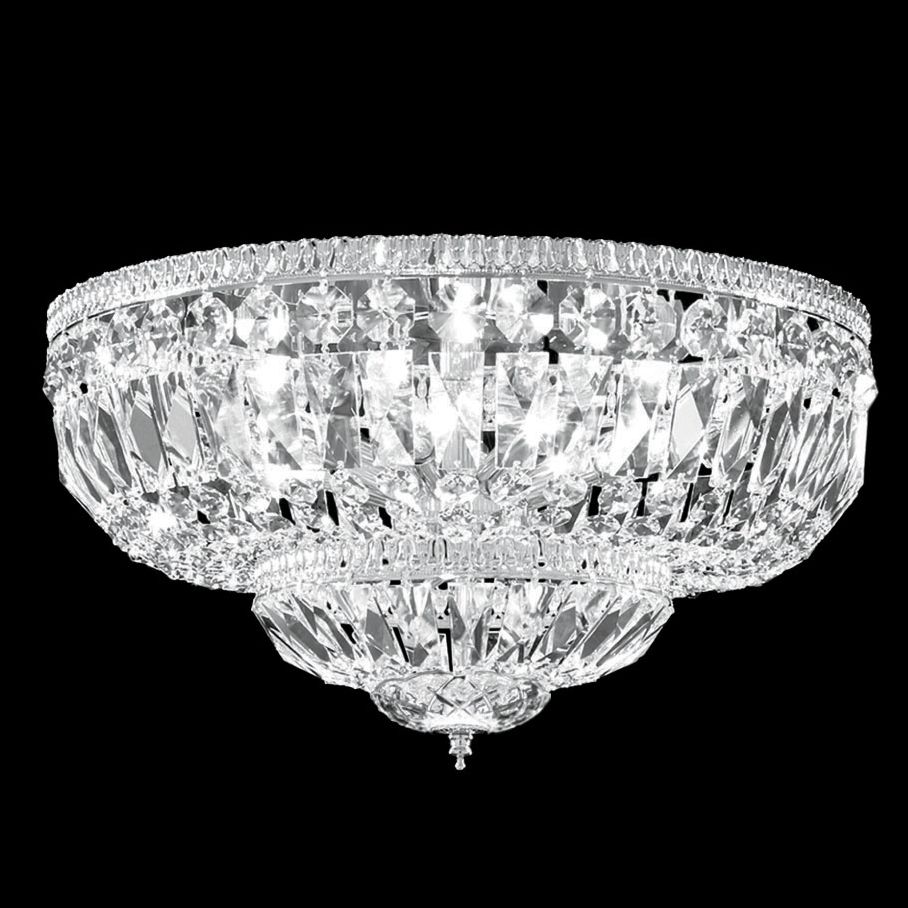James R. Moder Impact 18" Wide Traditional Crystal Ceiling Light