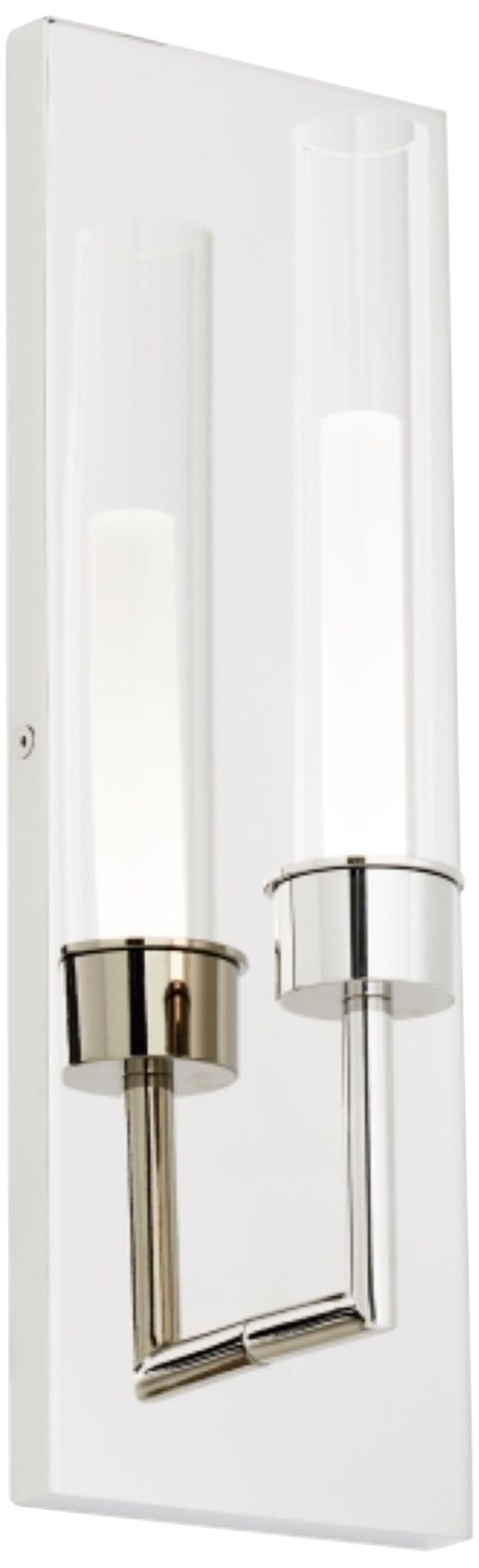 Linger 15 1/4" High Polished Nickel LED Wall Sconce