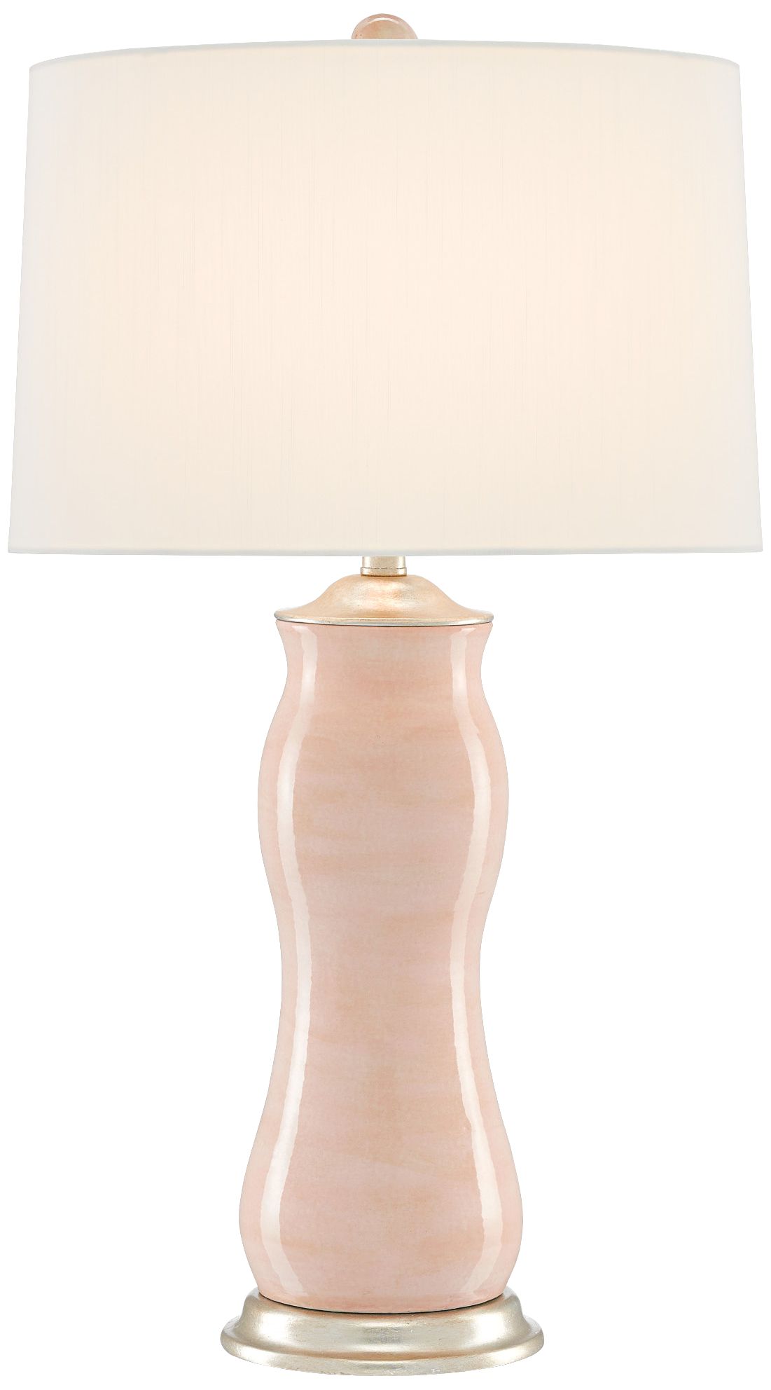 Currey and Company Ondine Blush Terracotta Table Lamp