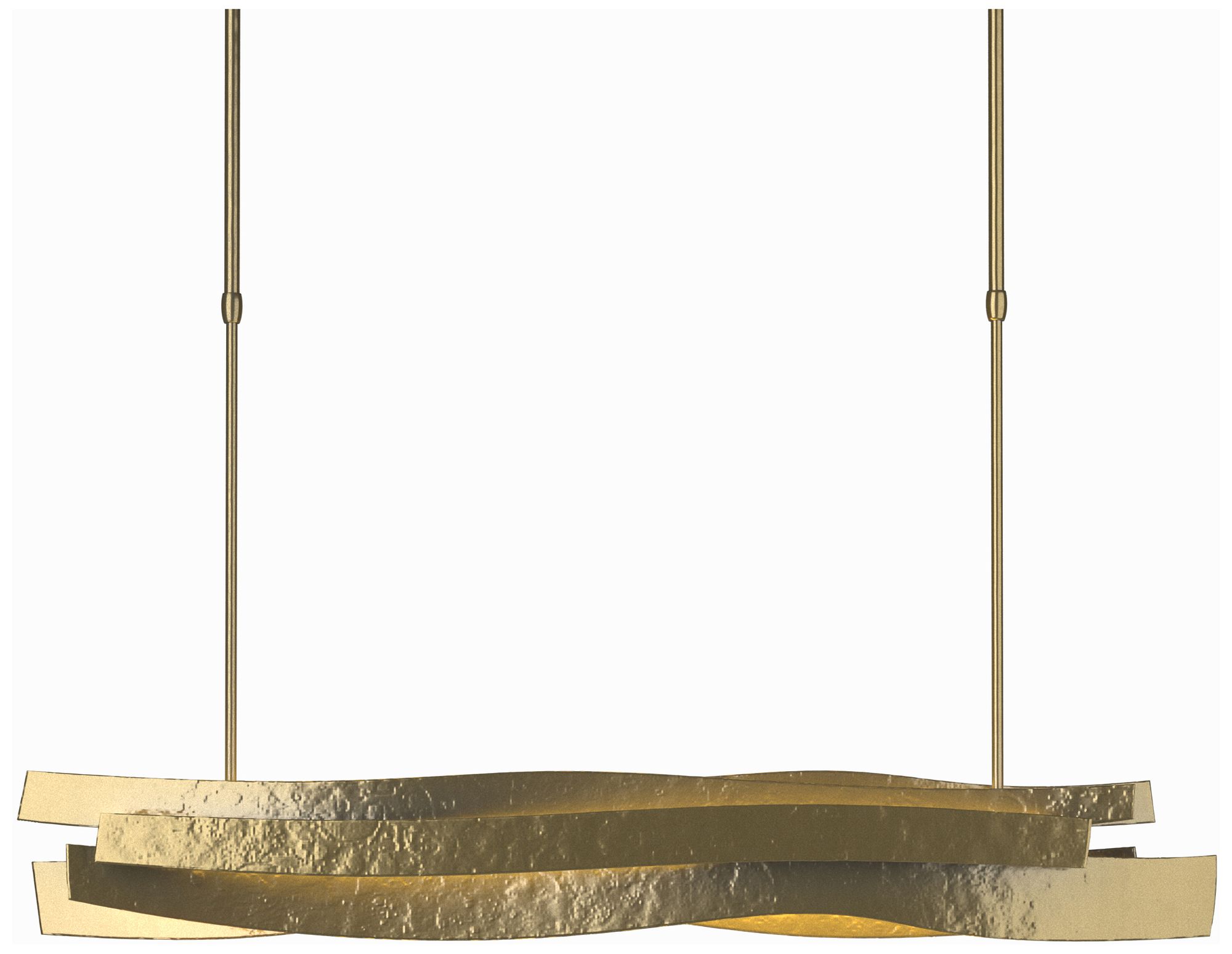 Landscape 37.4" Wide Modern Brass Standard LED Pendant