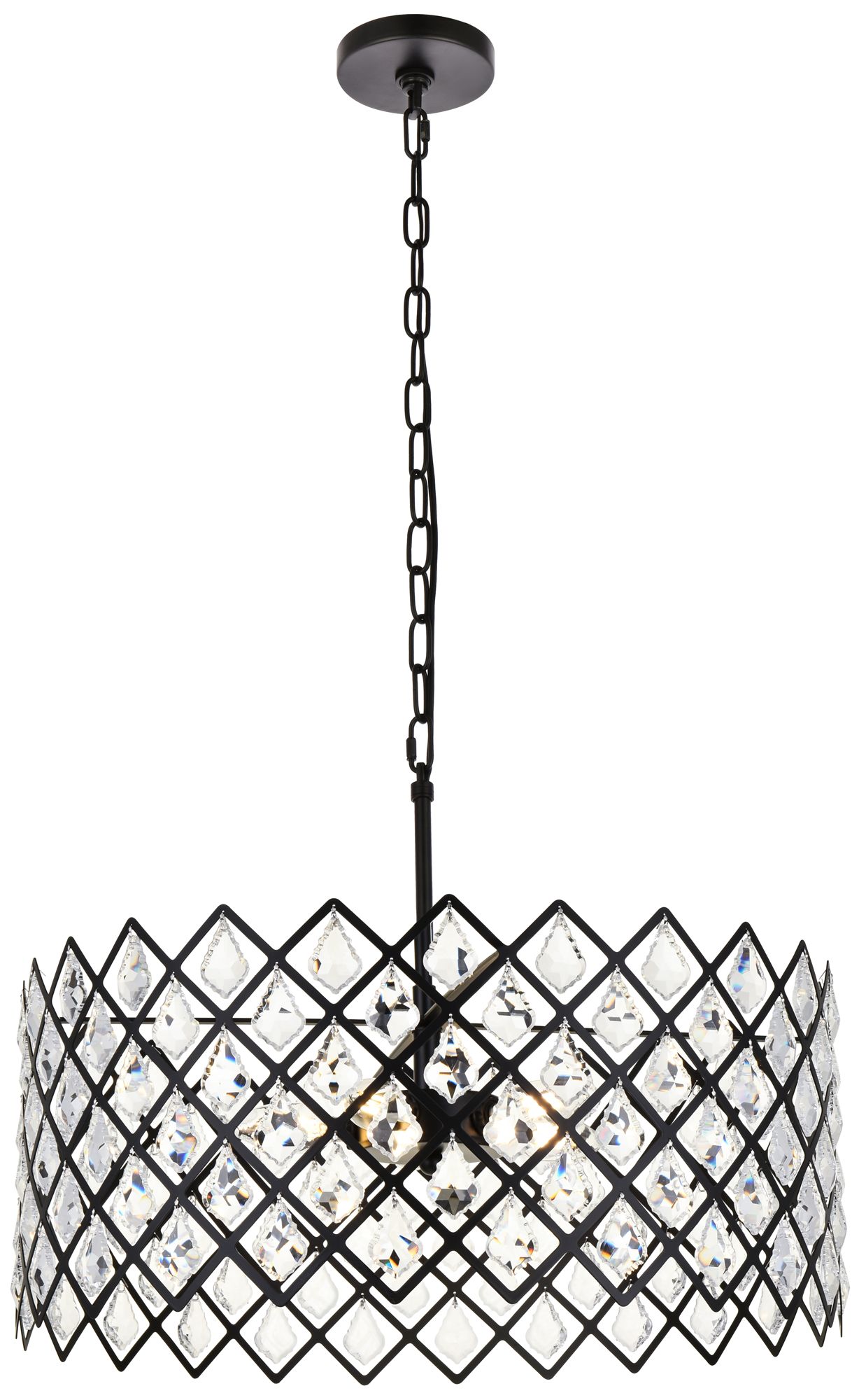 Lyla 21" Pendant In Black