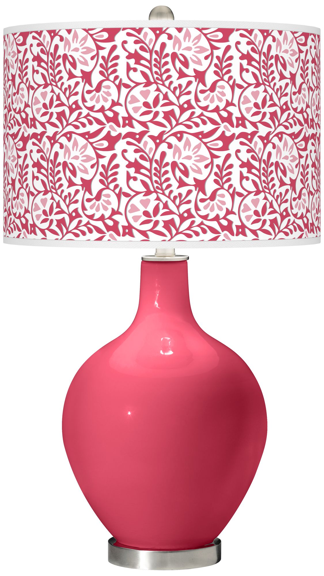 Eros Pink Gardenia Ovo Table Lamp