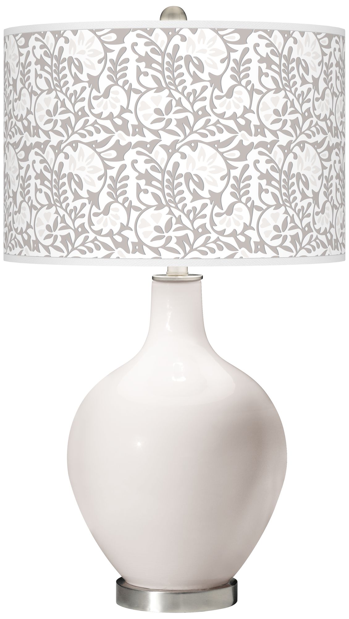 Smart White Gardenia Ovo Table Lamp