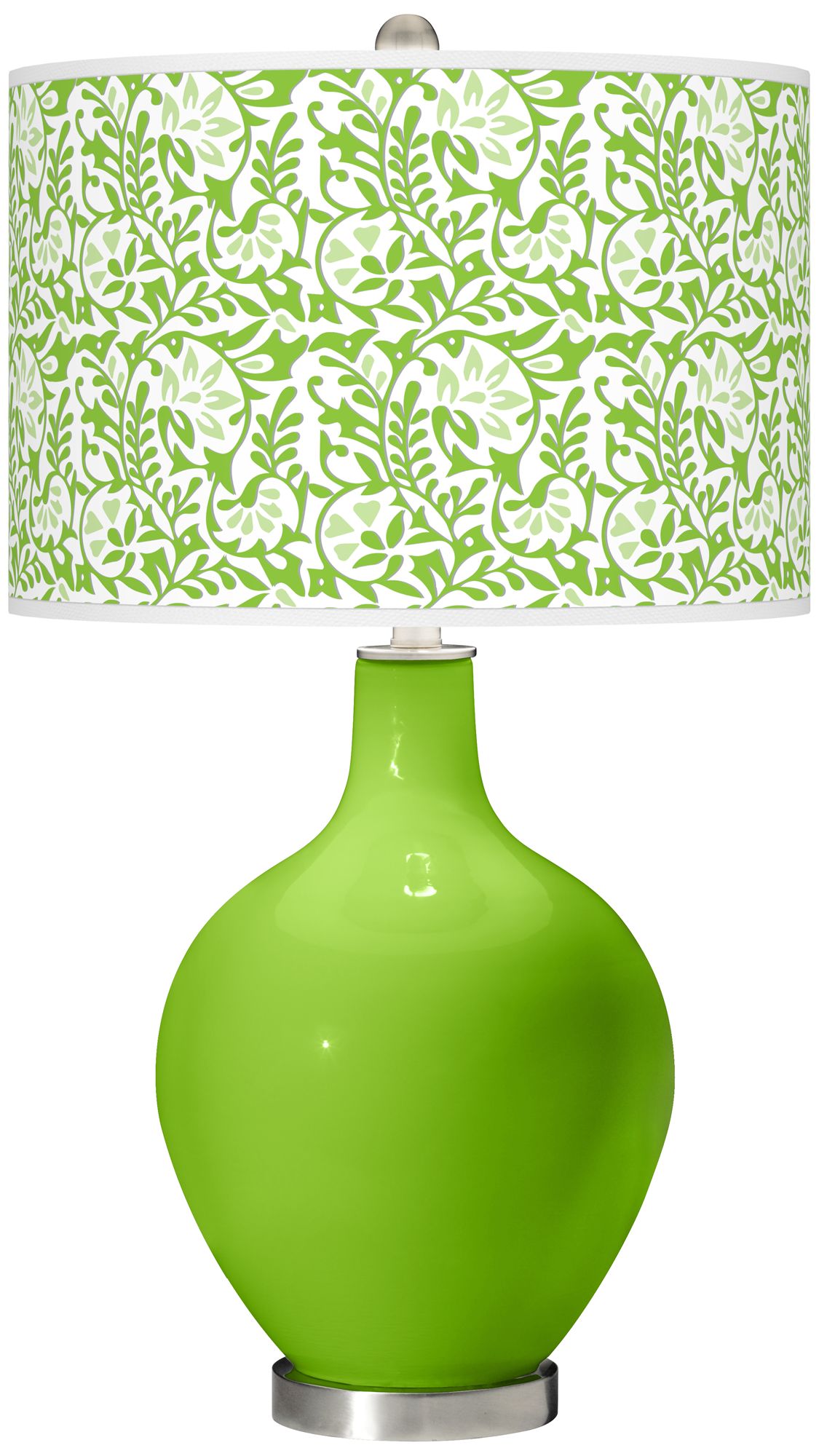 Neon Green Gardenia Ovo Table Lamp