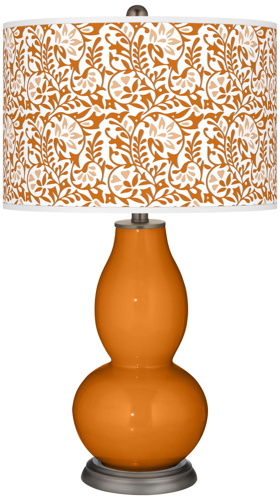 Cinnamon Spice Gardenia Double Gourd Table Lamp