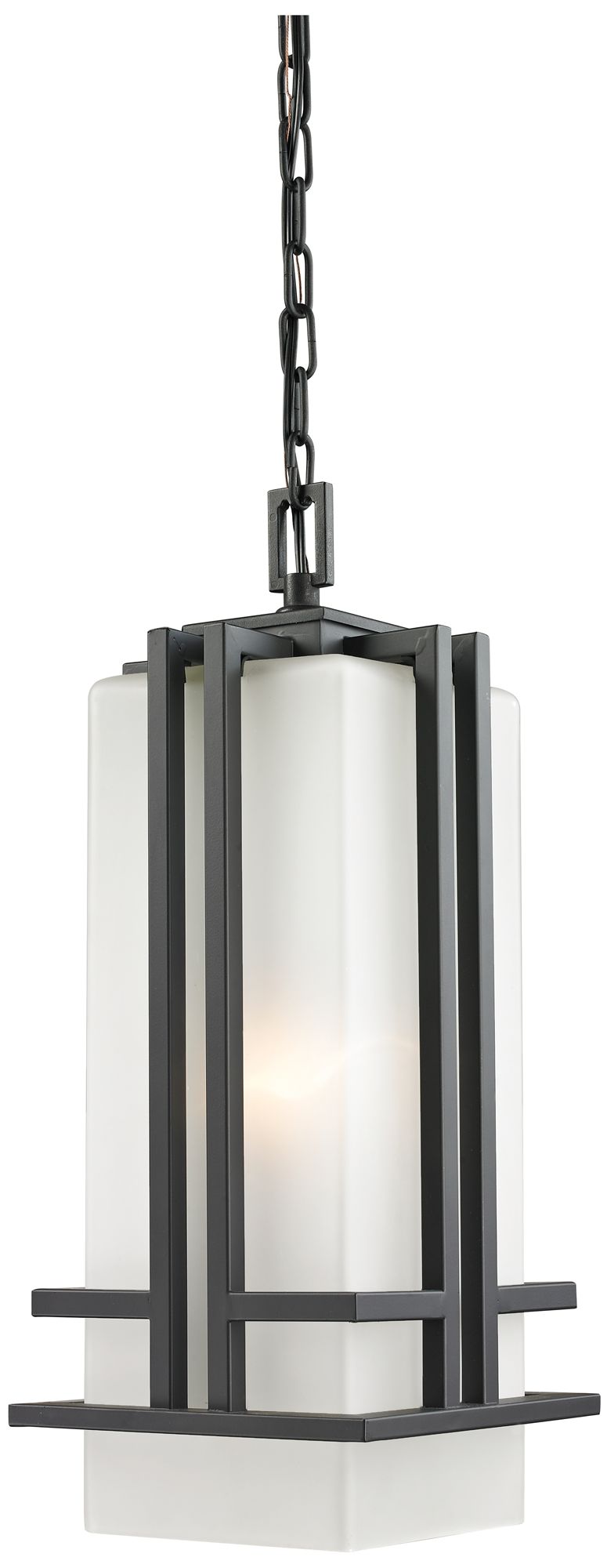 Outdoor Chain Light in Outdoor Rubbed Bronze finish