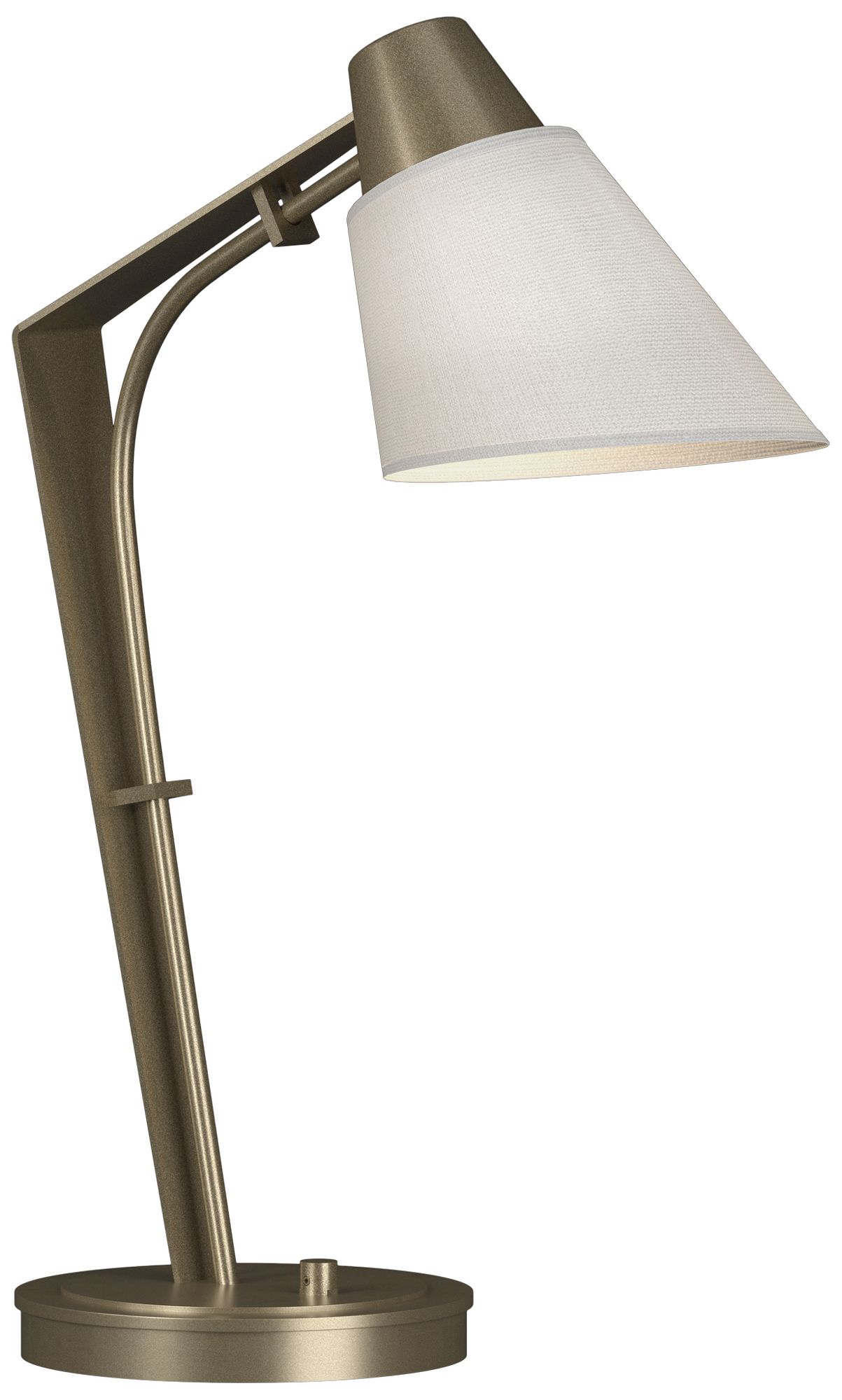 Reach 21.9" High Soft Gold Table Lamp With Natural Anna Shade