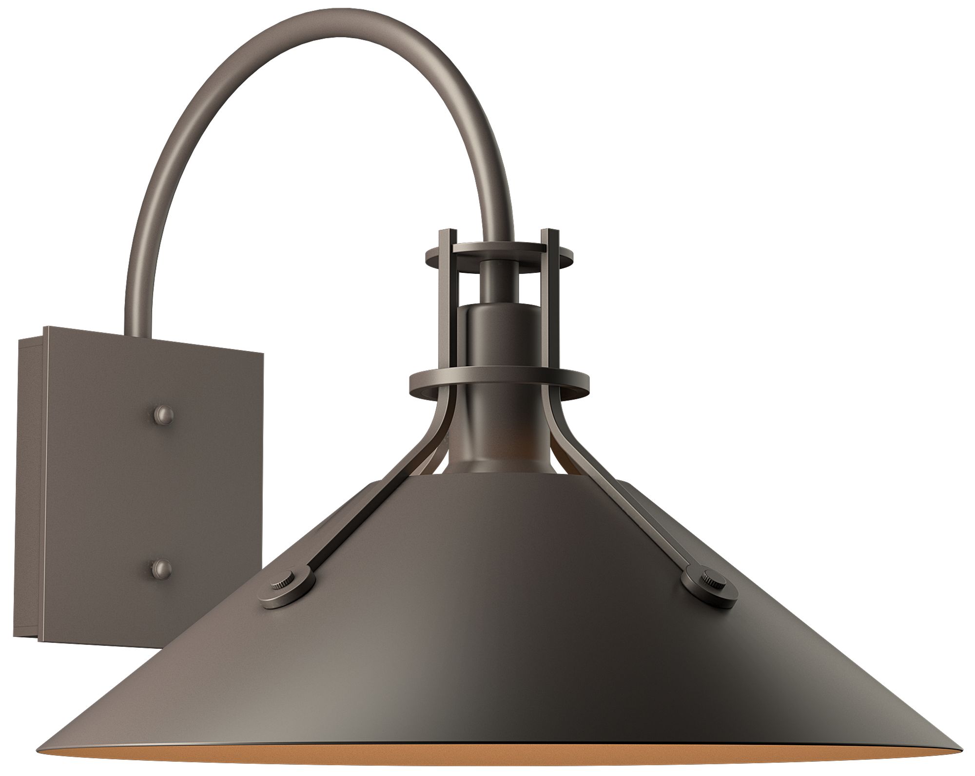 Henry Large Dark Sky Outdoor Sconce - Smoke Finish