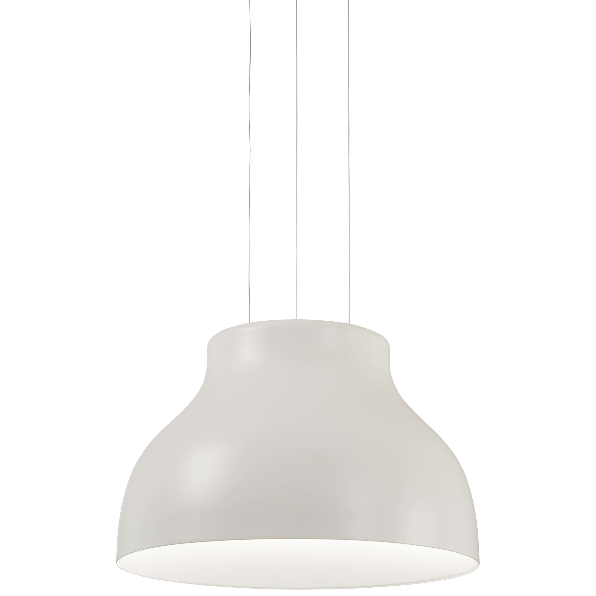 Kettle Up 16 3/4" Wide Matte White LED Pendant Light