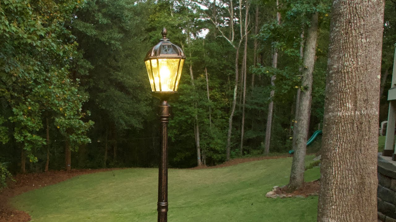 Royal Bulb 87"H Brushed Bronze Solar LED Outdoor Post Light