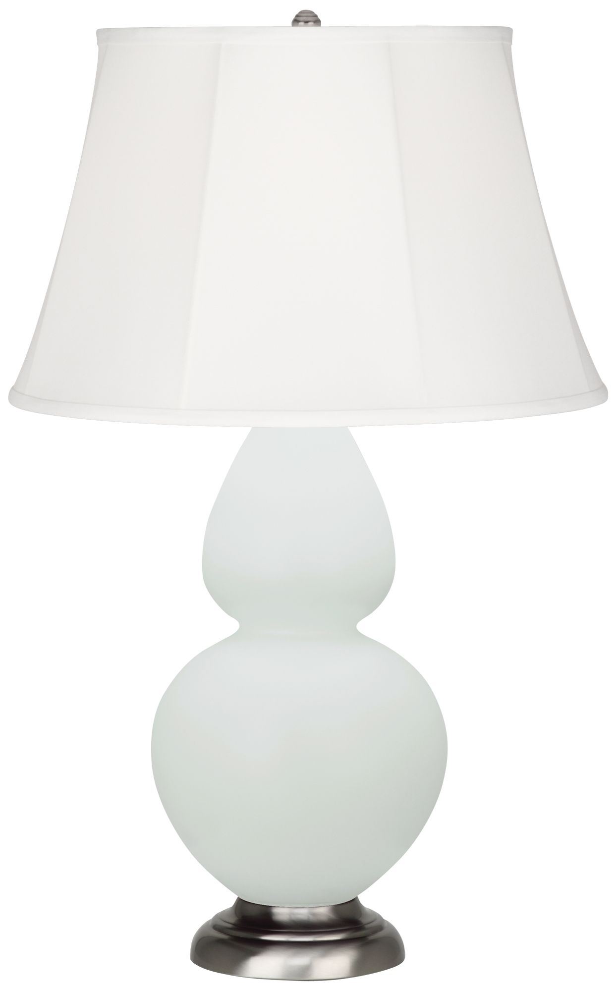 Matte Celadon Double Gourd Table Lamp