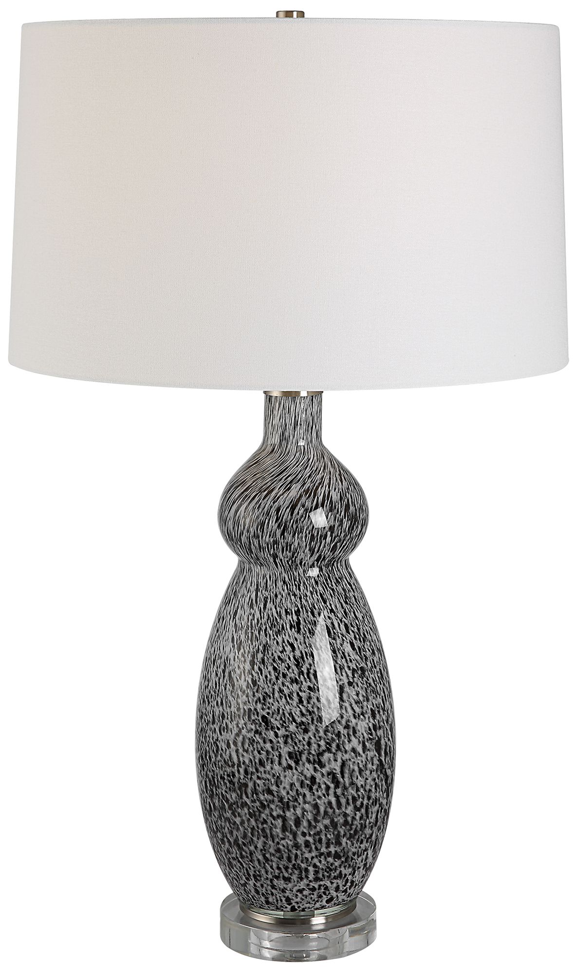 Uttermost Velino 29" H Dark Gray Table Lamp