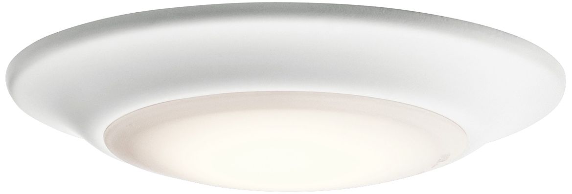 4" Textured White 11W LED Surface-Mount or Retrofit Trim