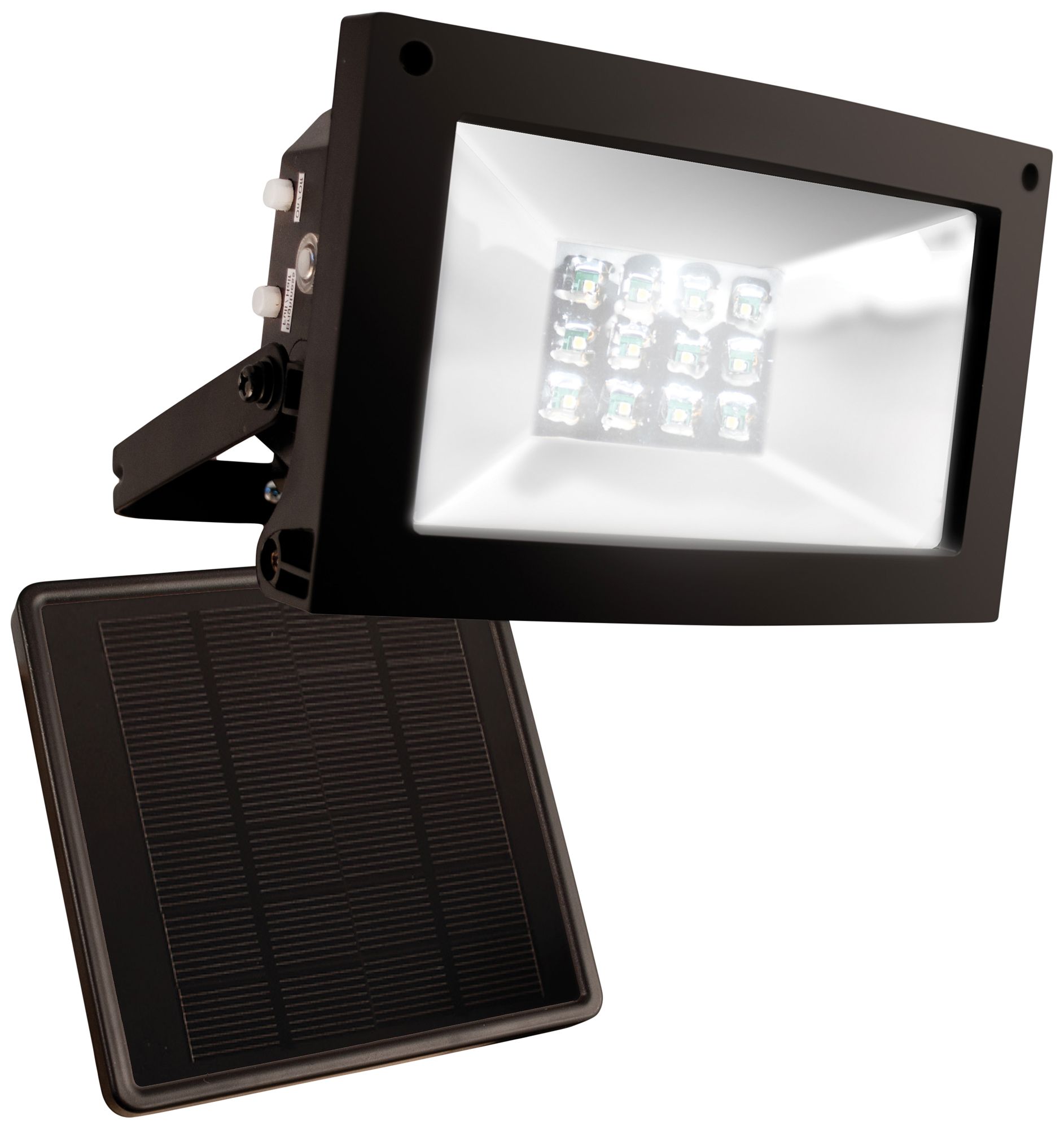 Admiral 7" High Dark Sky Dusk-to-Dawn LED Solar Flood Light