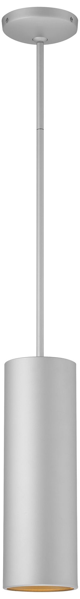 Pilson - E26 LED 15" Rod Pendant - Satin Finish