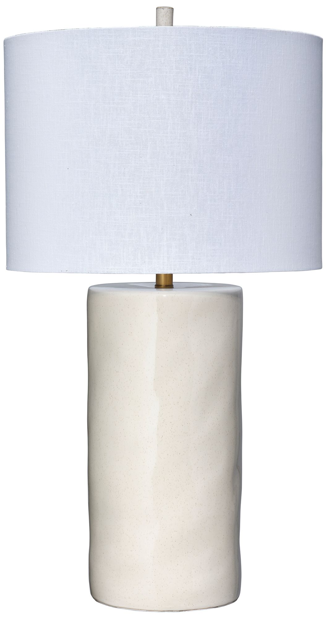 Jamie Young Undertow Ceramic Table Lamp, Cream