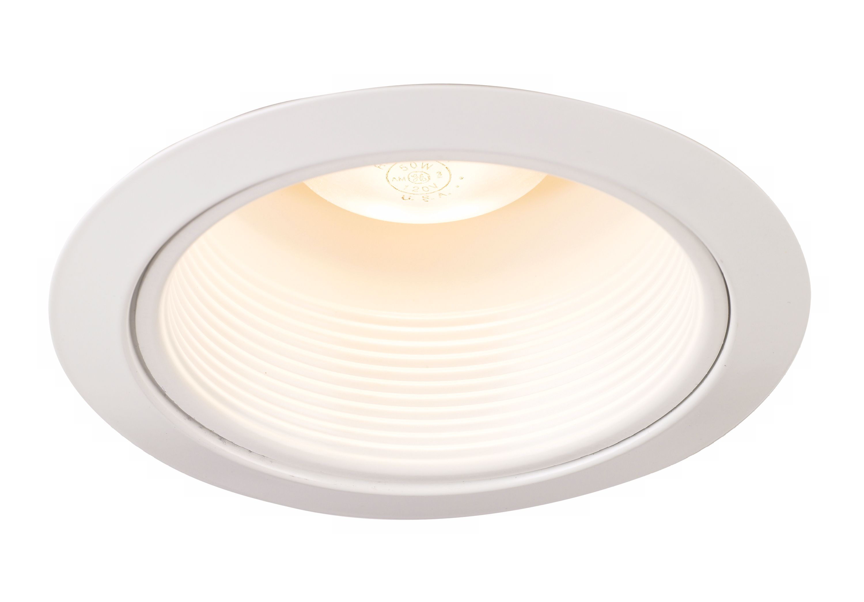 Juno 6 1/4" White Baffle and Trim Recessed Light