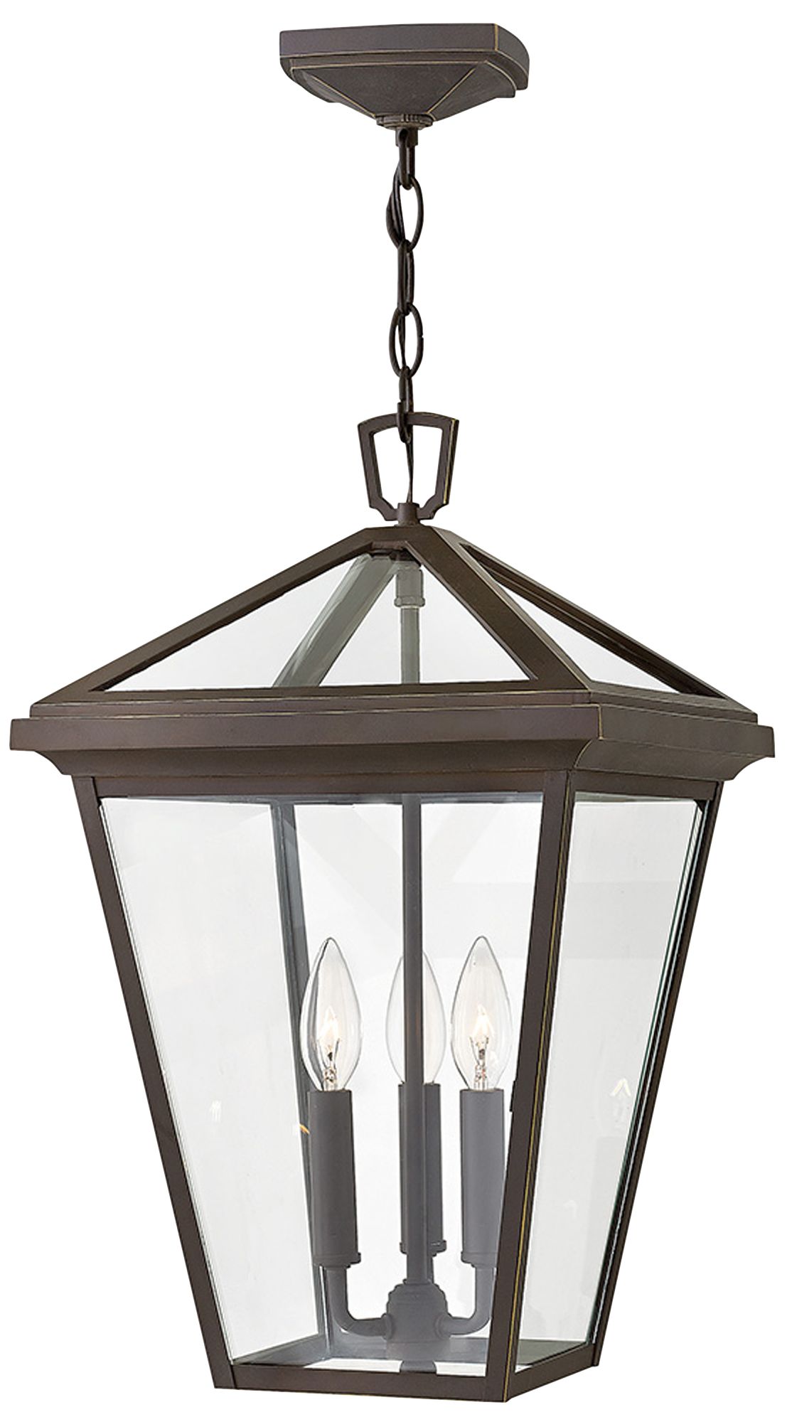 Alford Place 19 1/2" High Brown Outdoor Hanging Light