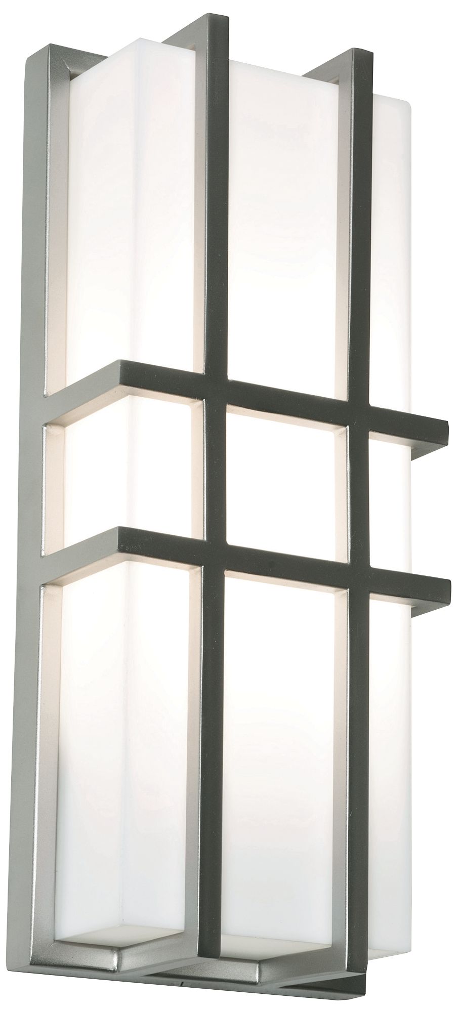 Lambert 13.5-in LED Sconce - 17W 120-277V - Satin Nickel