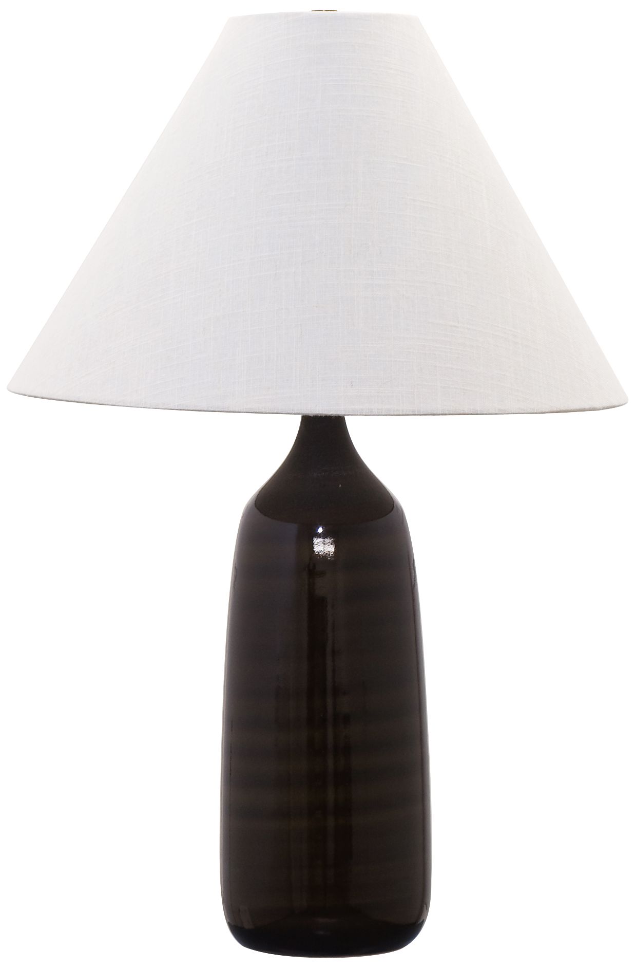 House of Troy Scatchard Stoneware 25" High Brown Table Lamp