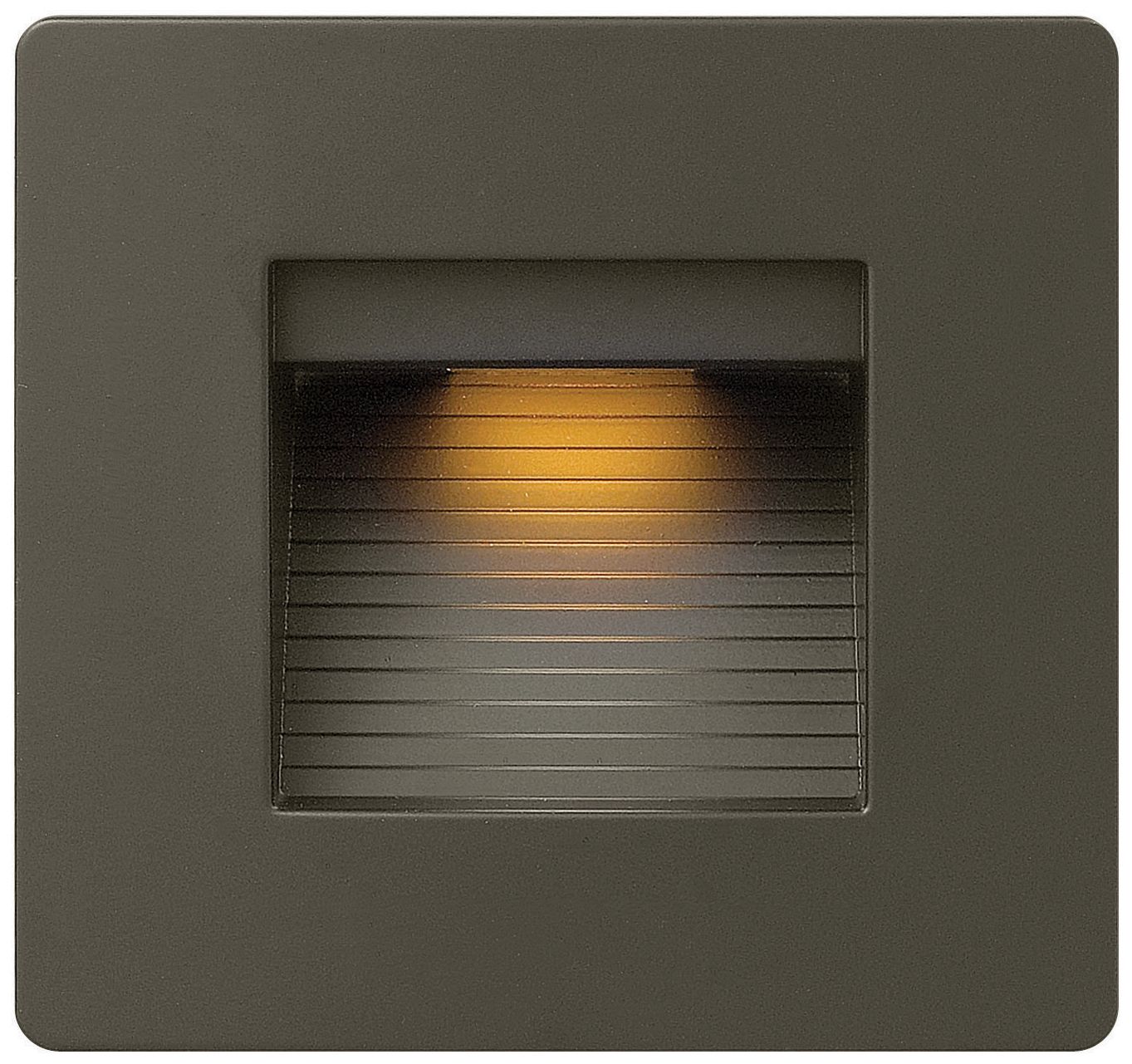 Luna Step Light Bronze 120v Horizontal Double Gang