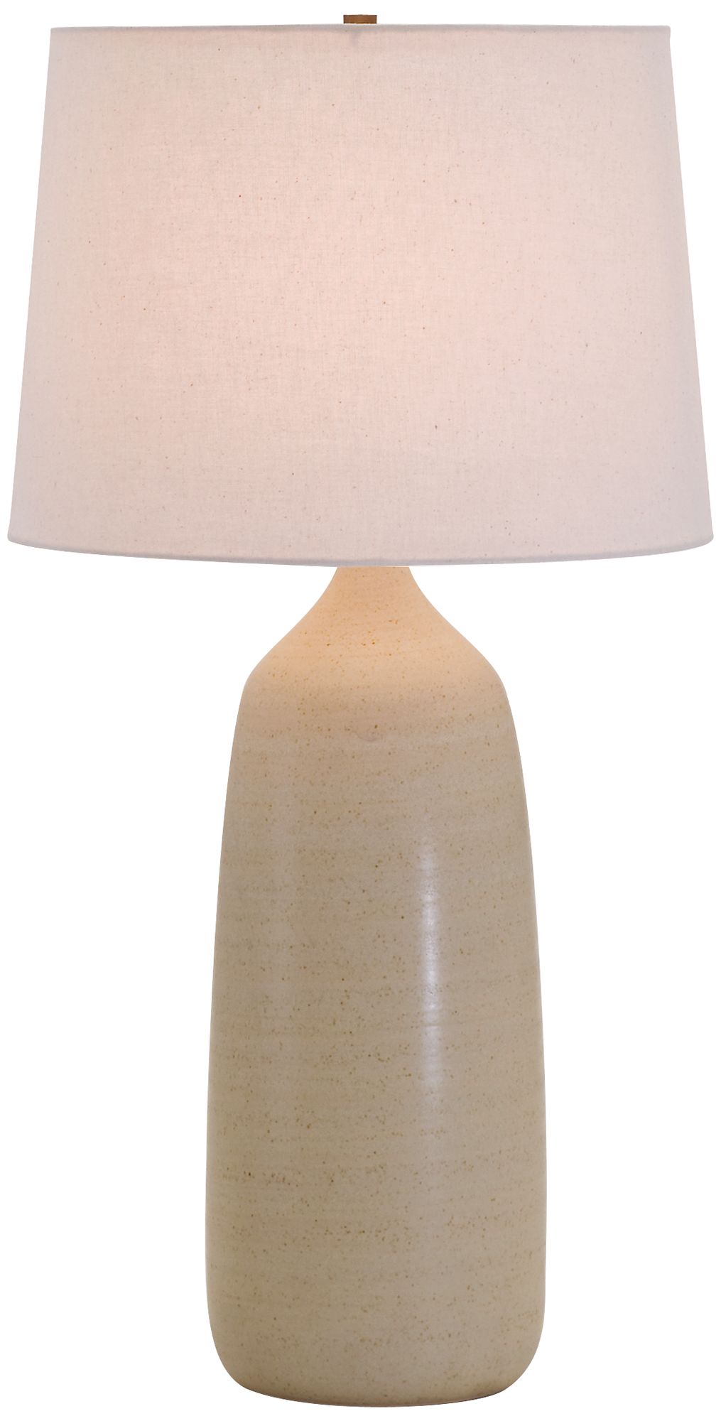 House of Troy Scatchard Stoneware 29" High Oatmeal Lamp