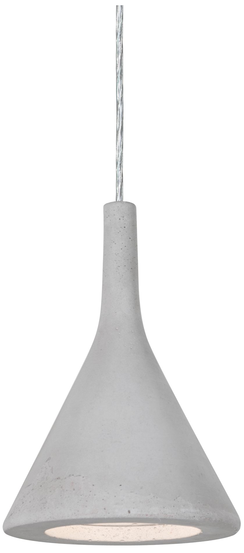 Besa Gala Pendant 6.75 Wide Satin Nickel Finish