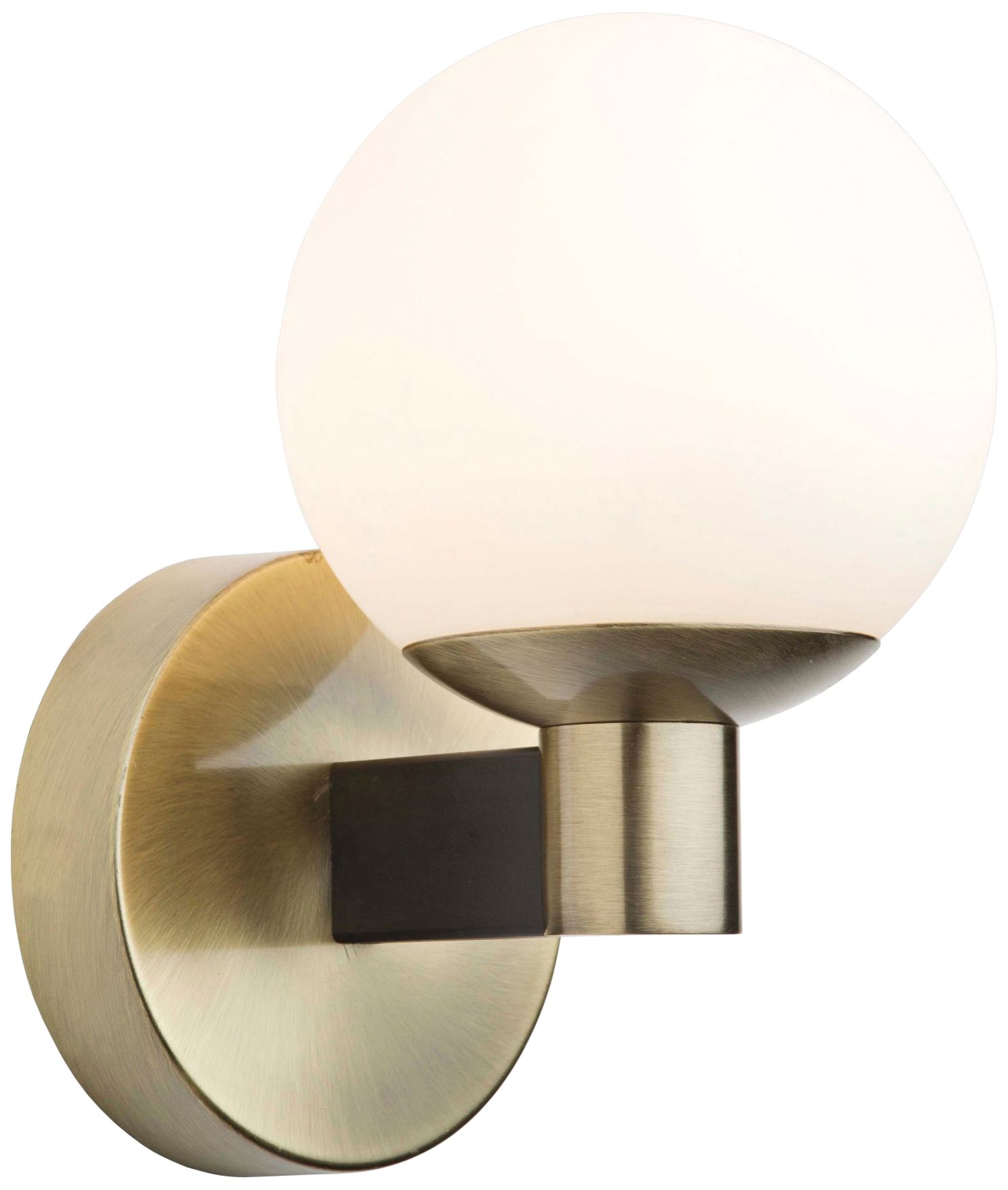 Artcraft Tilbury 9" High Vintage Brass LED Wall Sconce