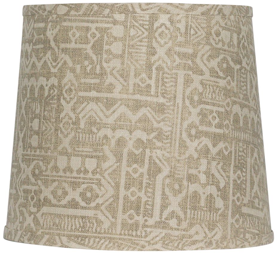 Tanner Linen Naturals Drum Lamp Shade 8x10x9 (Spider)