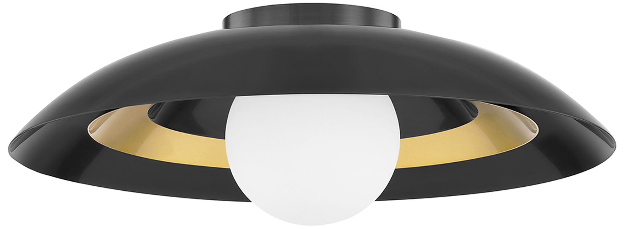 Tobia 1 Light Flush Mount Aged Old Brnz