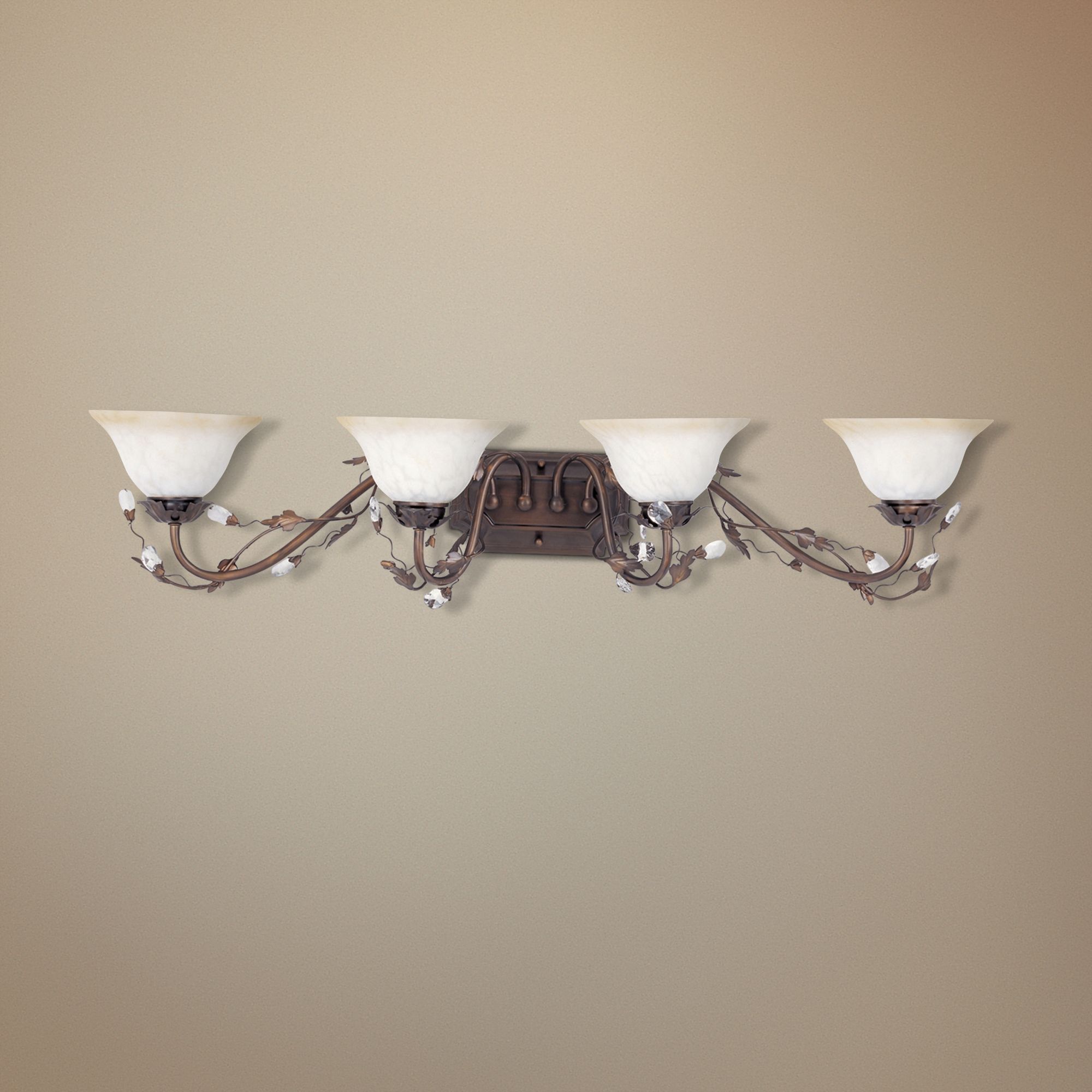 Elegante Collection 38 1/2" Wide Bronze Bathroom Fixture