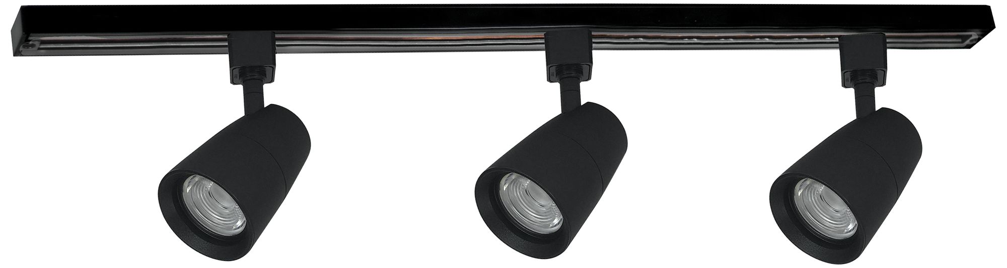 Nora Mac 3-Light Black 18 Watt 90 CRI LED Track Light