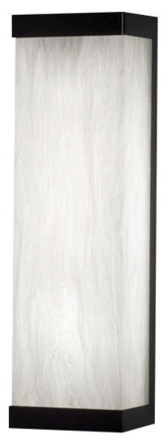 Classics 17 3/4" High Black and White Swirl Sconce Triac LED