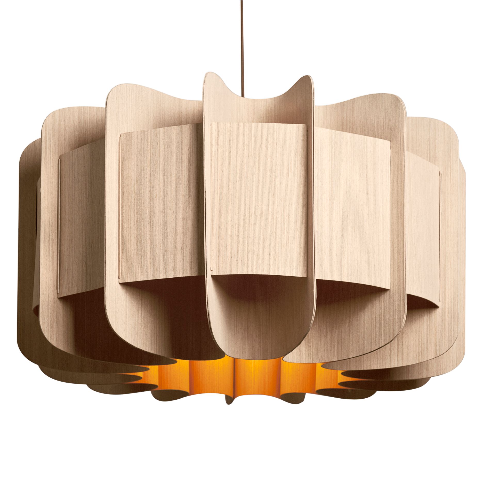 Bruck Clarissa 29 3/4" Wide Ash and Ash Modern Pendant Light