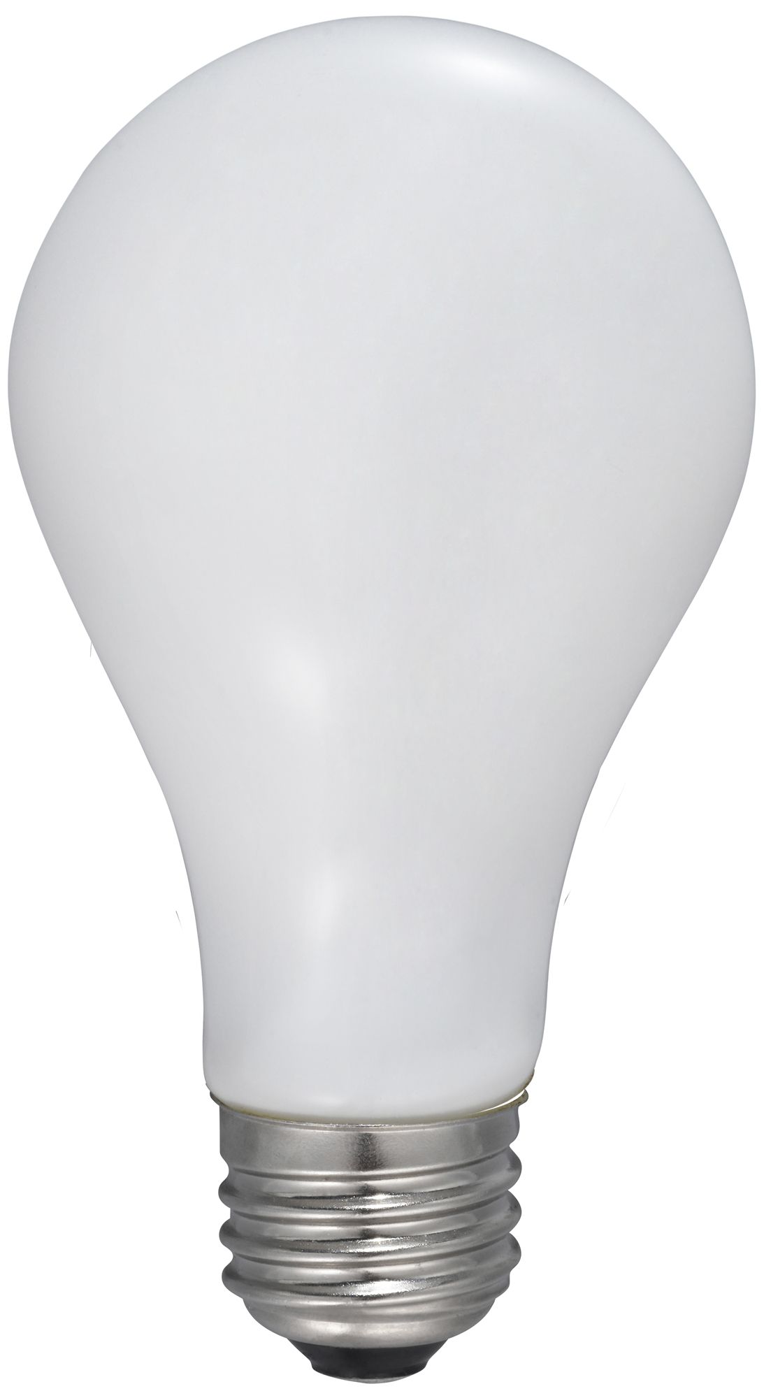 150W Equivalent 15W LED Milky Glass Dimmable A23 Light Bulb by Tesler