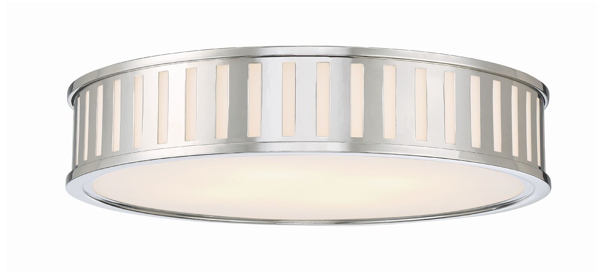 Kendal 4 Light Polished Nickel Ceiling Mount